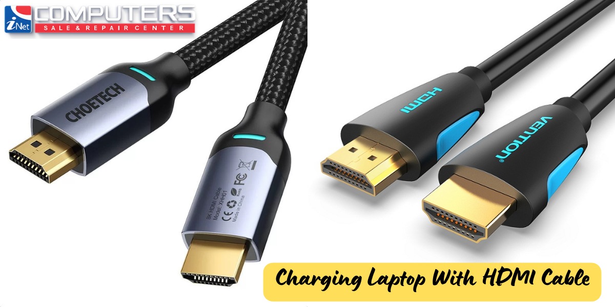 Charging Laptop With HDMI Cable