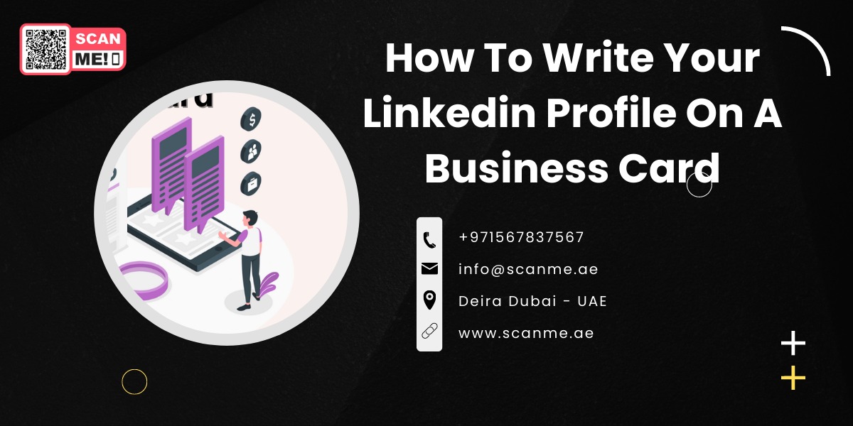 How To Write Your Linkedin Profile On A Business Card